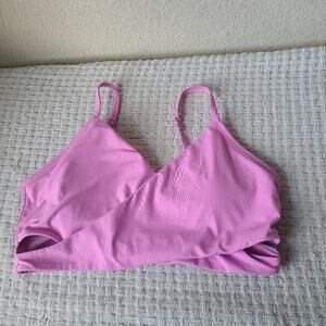 Fabletics Pink Women's Sports Bra Size S